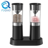 Gravity Operating Electric Salt and Pepper Grinder Set with Led Light