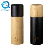 Wooden Seasoning Spice Salt and Pepper Shaker for Home Restaurant Hotel